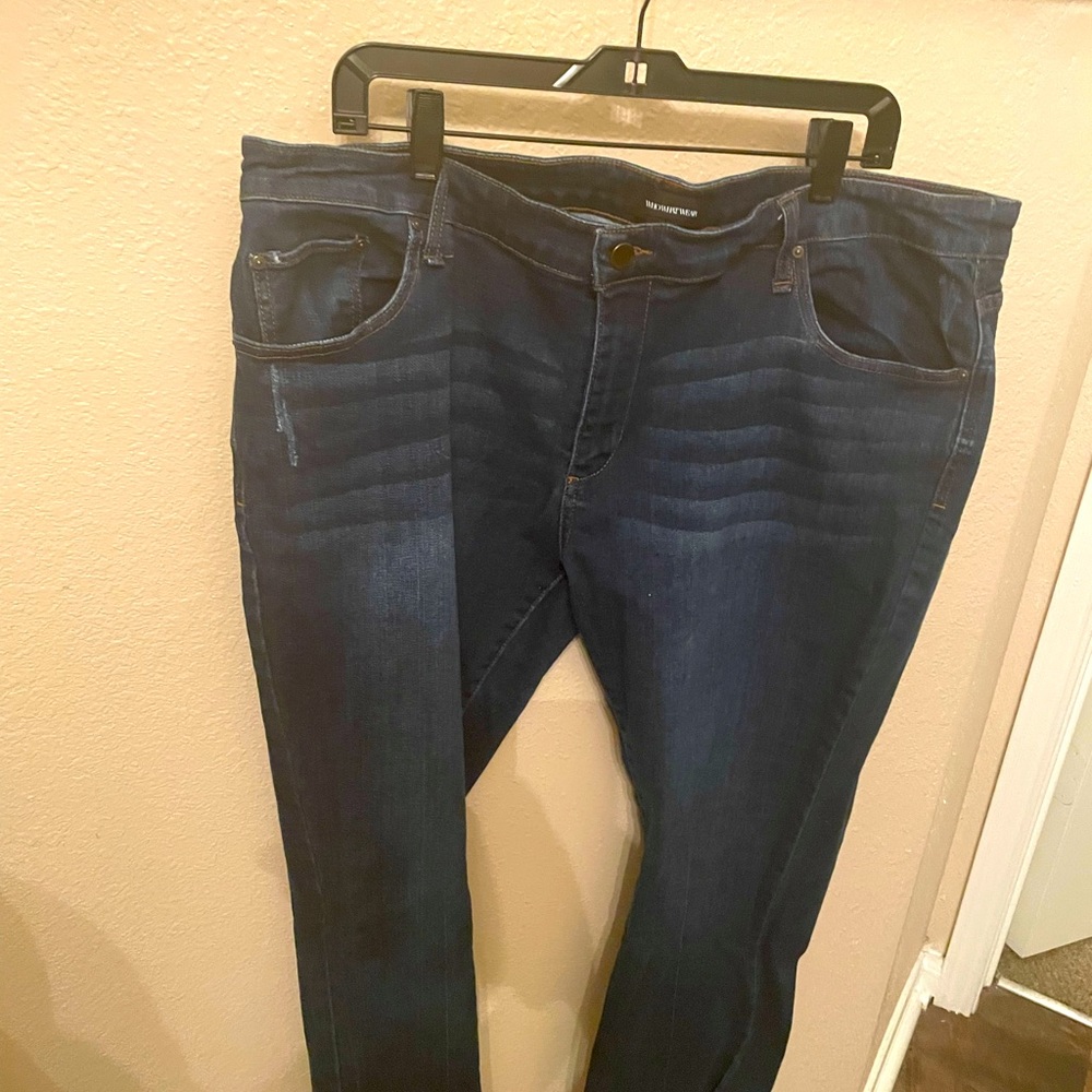 Denim Pedal Pusher Jeans Mid-Weight Size 20